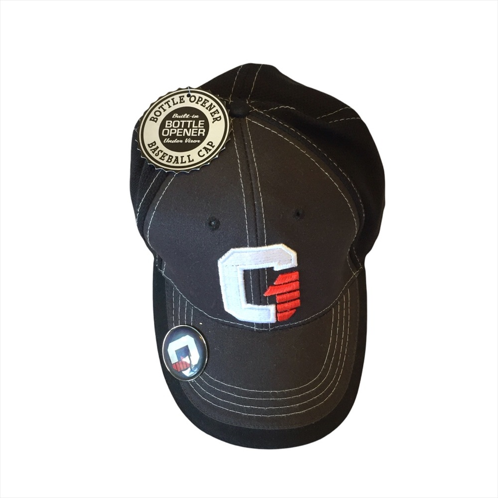 Trucker Cap with Bottle Opener Gutter One Industries, Inc. Logo